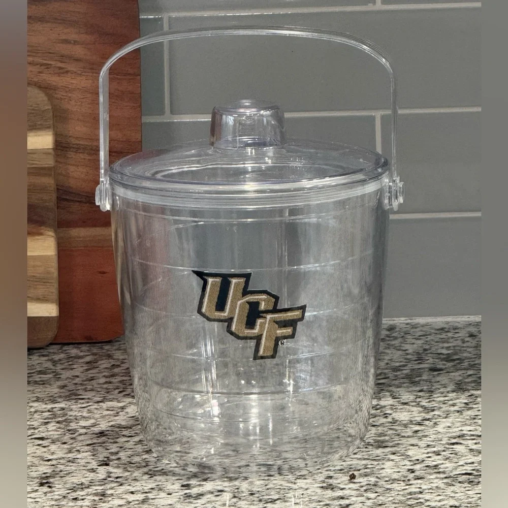 UCF University of Central Florida Knights Tailgating Plastic Ice Bucket w/ Lid